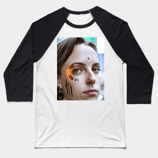 Urban Tribal Woman Baseball T-Shirt